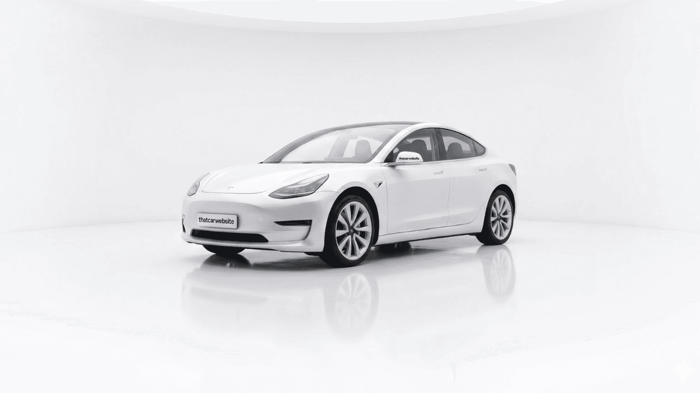 White car showcased on thatcarwebsite.com